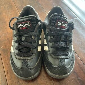 Adidas Samba Kids Shoes - Black and White, Toddler 9k